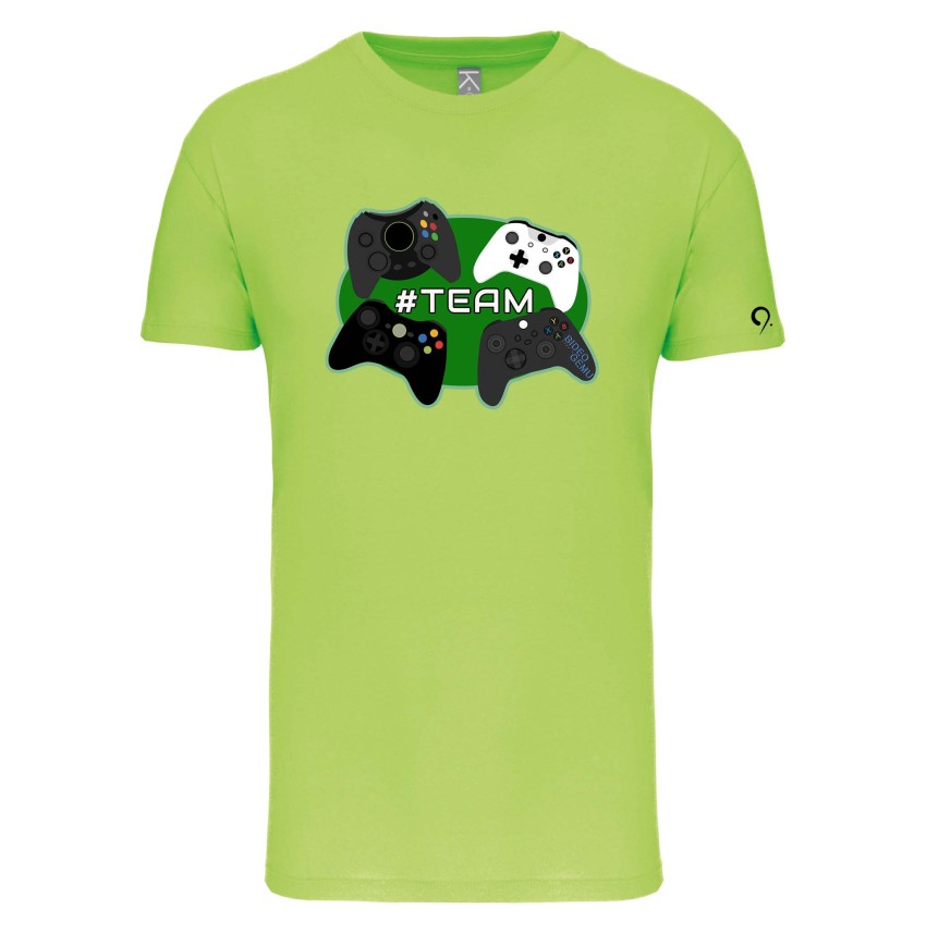 T-Shirt team Microsoft couleurs